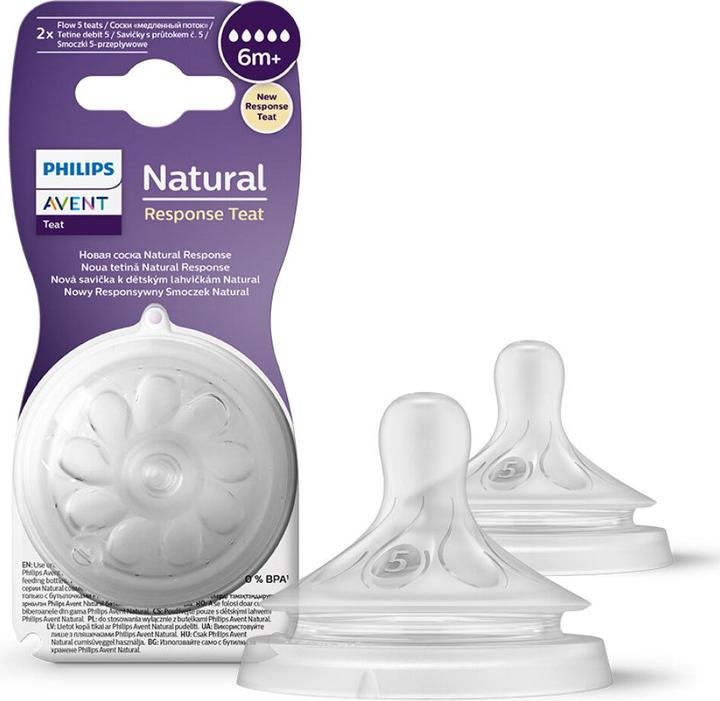 Actual product image Philips Avent SCY965/02 Natural Response Nipple