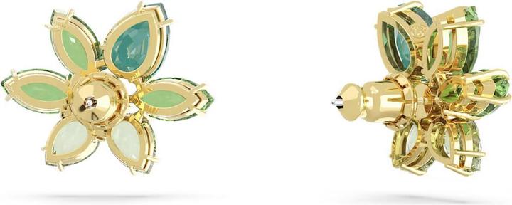 Immagine prodotto Swarovski Orecchini a perno Gema Fiore di vari tagli in oro verde (Metallo Swarovski)