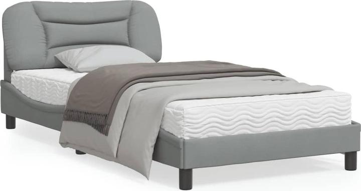 Image du produit VidaXL Cadre de lit avec tissu LED (100 x 200 cm)