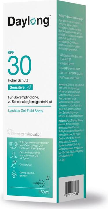 Produktbild Daylong Sensitive (Sonnenspray, SPF 30, 150 ml, 196 g)