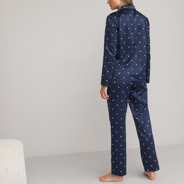 Immagine prodotto La Redoute Collections Pigiama classico in raso (42)