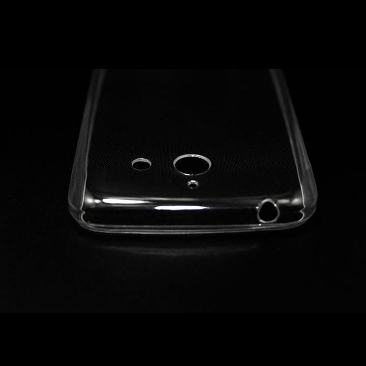 Produktbild König Design Huawei Y550 Hülle Transparent Silikon Case durchsichtige Handyhülle (Huawei Ascend Y550)