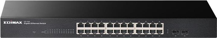 Actual product image edimax GS-1026: 24 port switch 1Gbps, 2xSFP (26 ports)