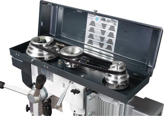 Produktbild Opti Tischbohrmaschine D 23 Pro 230V 25 (S235JR) mm MK2 200-2440 min-¹