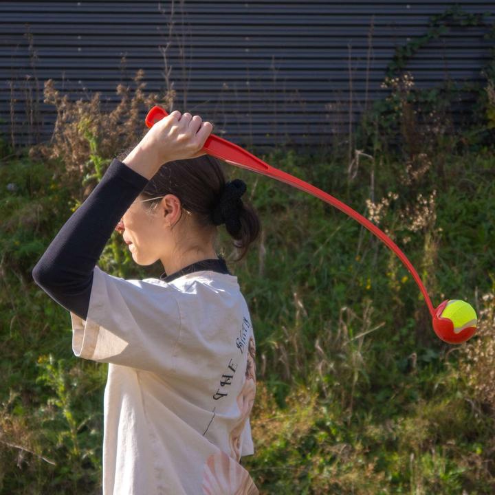 Produktbild Intirilife Hunde Ballschleuder Ballwurfstab (Ballspielzeug Hund)