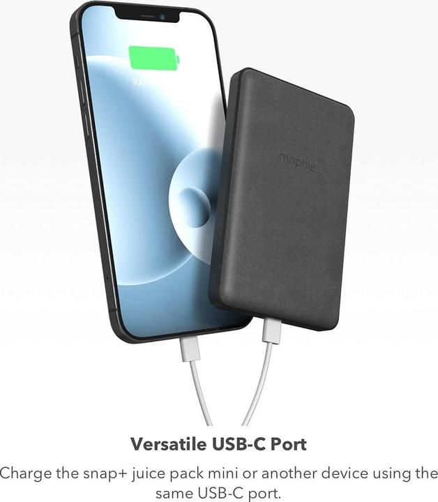 Actual product image mophie Snap+ Juice Pack Mini (5000 mAh, 12 W)