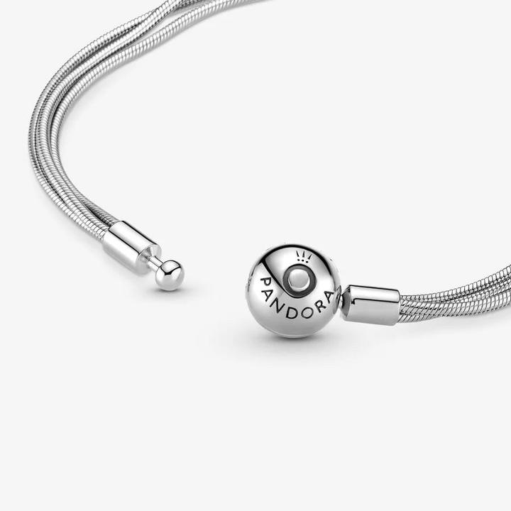 Immagine prodotto Pandora Bracciale Moments Multi Snake Chains (19 cm, Argento 925)