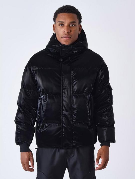 Actual product image Project X Paris Ultra shiny hooded down jacket (L)