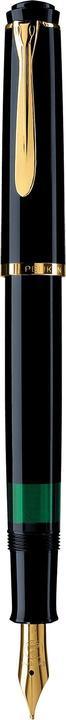 Actual product image Pelikan Fountain Pen M200 Black B Case (Black, Gold, 1 x)
