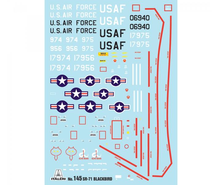 Immagine prodotto Italeri SR - 71 BLACK BIRD