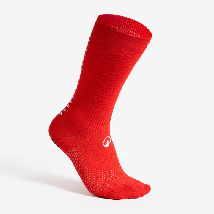 Immagine prodotto Kipsta Kinder Fussball Stutzen halbhoch - Viralto II MID Club rot (37, 38)