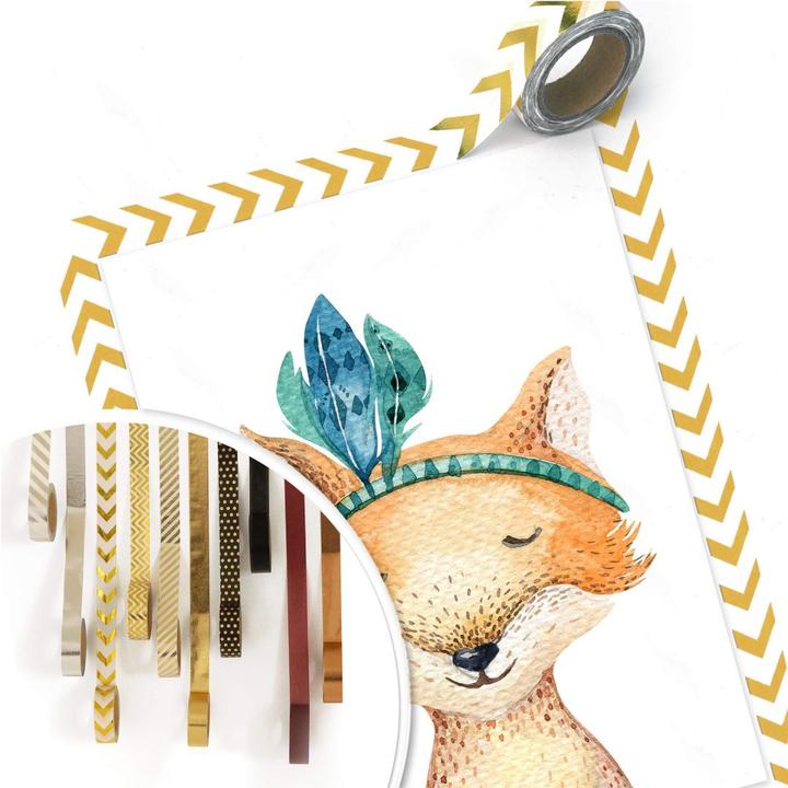 Image du produit Trenddeko Renard hippie (24 x 30 cm)