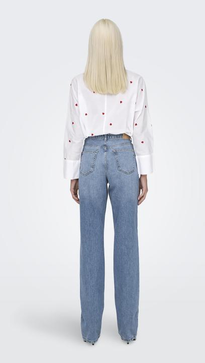 Immagine prodotto Only Jeans a vita media dal taglio dritto Jeans dalla vestibilità dritta (W30/L32)