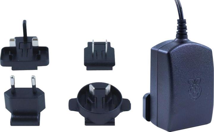 Image du produit Raspberry Pi Official Power Adapter Pi 3 Micro USB Black