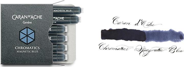Produktbild Caran d'Ache Chromatics Tintenpatronen (Tintenfass, Blau)