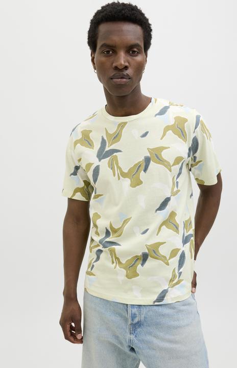 Actual product image Jack & Jones All Over Print Rundhalsausschnitt T-shirt T-shirt (S)