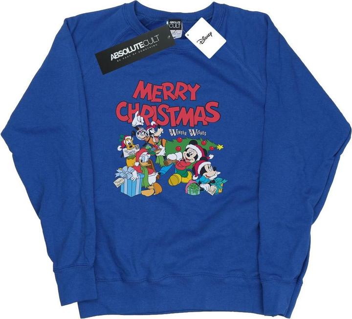 Disney Mickey And Friends Winter Wishes Sweatshirt (L)