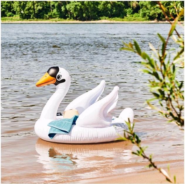 Actual product image Intex Mega Swan Island