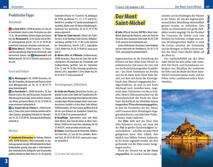 Produktbild Reiseführer Normandie (Deutsch, Hans Otzen, Barbara Otzen, 2025)