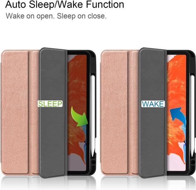 Actual product image MU Classic Triple folding case with pen holder (iPad Pro 12.9 2020 (4. Gen))