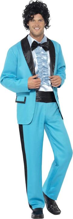 Actual product image Smiffys Mens 80s Prom King Costume Suit (M)