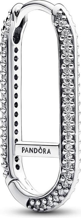 Pandora ME Verlängerter Pavé Link Einzelner Ohrring (Sterling-Silber)
