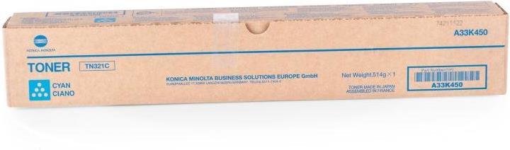 Actual product image Konica Minolta TN-321 (A33K450) (C)