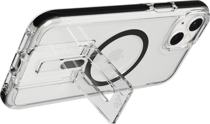 Actual product image tech21 EvoCrystal Kick Case MagSafe iP 15 Plus Clear/Black (Apple iPhone 15 Plus)