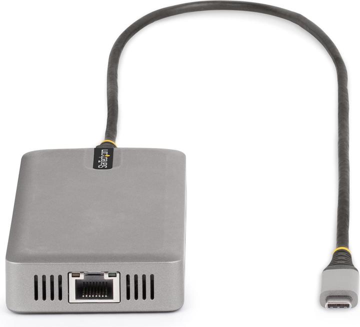 Produktbild StarTech COM USB-C Triple-Monitor Multiport Adapter HDMI/DisplayPort USB Hub 3-Port 10Gbps USB Hub P (USB-C, 3 Ports)