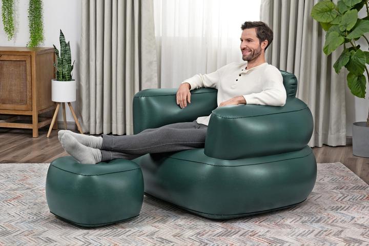 Actual product image Bestway Comfi Cube Inflatable Lounger