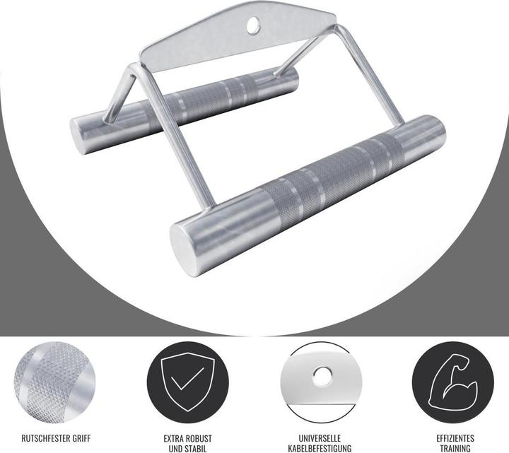 Actual product image Gorilla Sports Rudergriff weiter Griff