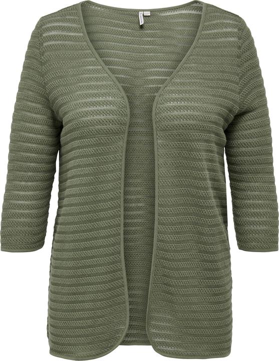 Only Curvy Struktur Strickjacke (L)