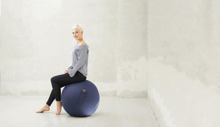 Actual product image Sitting Point Seat Ball Felt (65 cm)