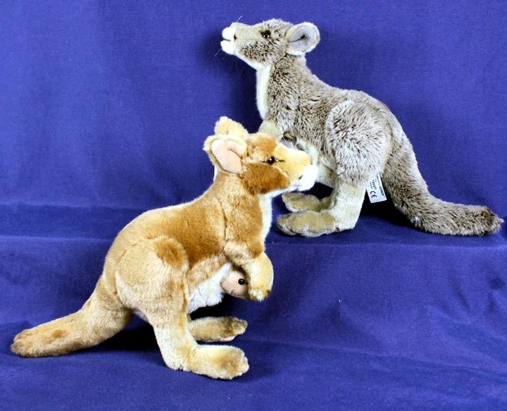 Produktbild Uniring Plüsch Känguru Baby (28 cm)