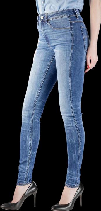 Produktbild G-Star 3301 High Skinny Jeans Superstretch medium indigo (W26/L36)