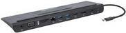 Produktbild Manhattan Triple-Monitor Dock (Docking Port, 3 Ports)