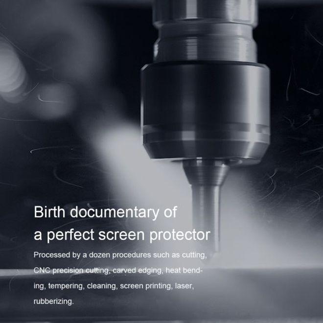 Actual product image Nillkin 3D CP+ MAX Series Protective Glass (1 Piece, Mate 40 Pro)
