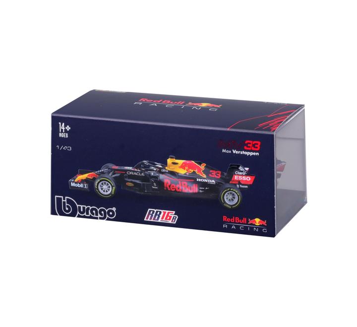 Produktbild Bburago Max Verstappen Red Bull Racing RB16B F1