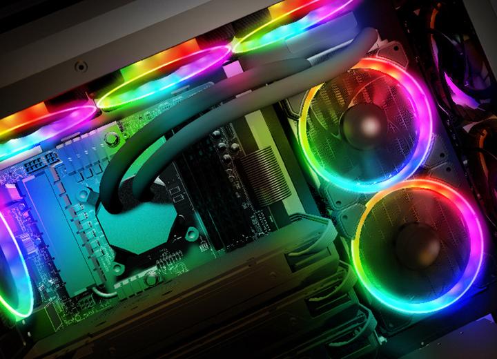 Immagine prodotto Compucase Cougar Puritas RGB - Tower - ATX - senza alimentatore (ATX, mATX, Mini-ITX)