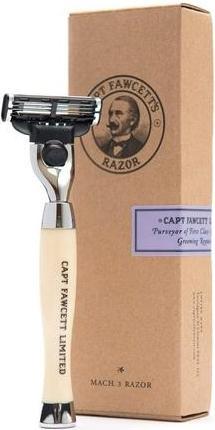 Actual product image Captain Fawcett Finest Hand Crafted Safety Razor