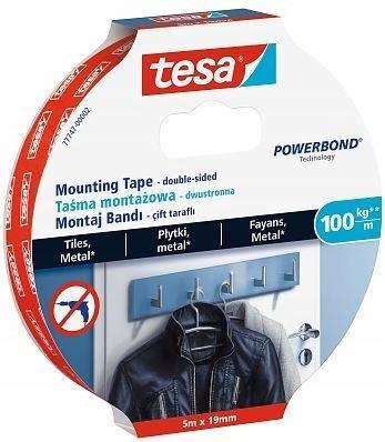 Image du produit tesa Ypač stipri dvipusė tvirtinimo juosta Powerbond Ultra Strong, 19mm x 5m (13 mm)