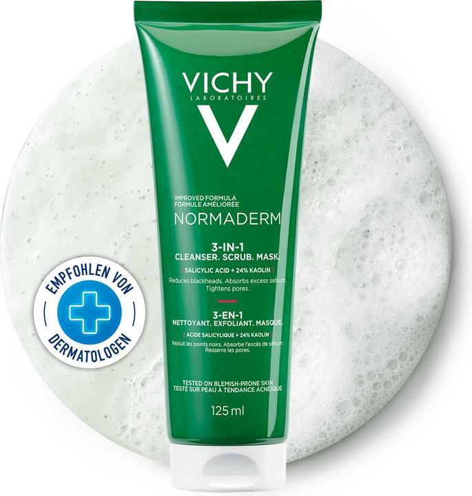 Actual product image Vichy Normaderm 3in1 (Cleansing lotion, 125 ml)
