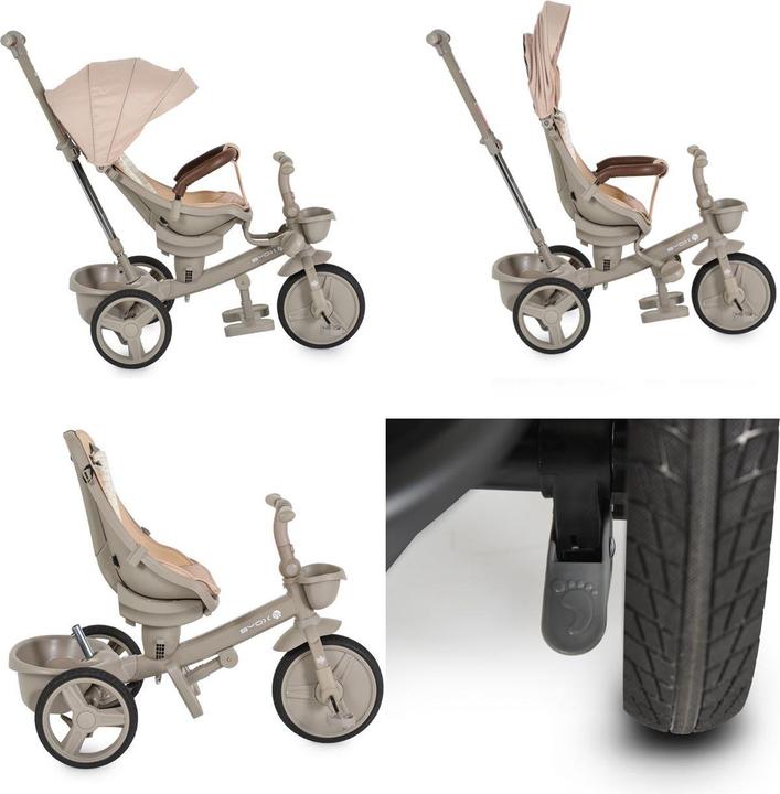 Actual product image Byox Dreirad Tricycle Fusion verstellbar