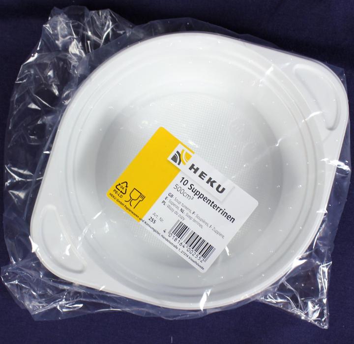 Actual product image Heku Disposable soup bowls (10 x)