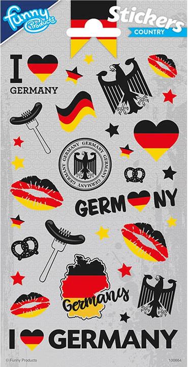Totum Aufkleberbogen Deutschland
