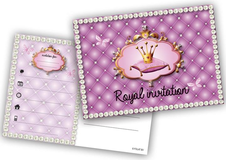 Produktbild Folat Prinzessin-Einladungen 6ST. (6 Stk.)