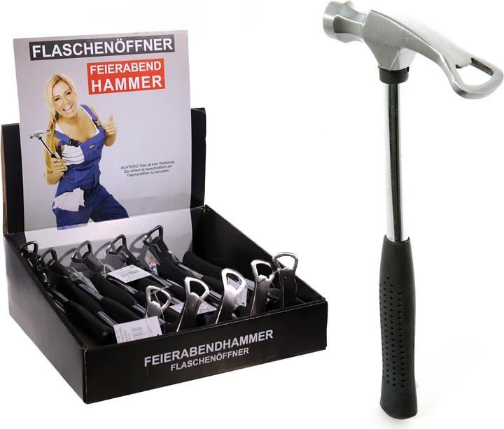 Produktbild FT Flaschenöffner Feierabend Hammer