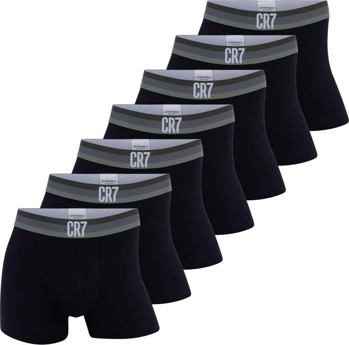 CR7 Boxershort Casual Figurbetont (L, 7er Pack)