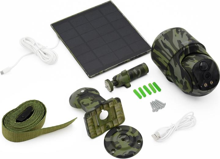 Produktbild Technaxx 4G PT Dome TX-290 mit Solarmodul (2560 x 1440 Pixels)
