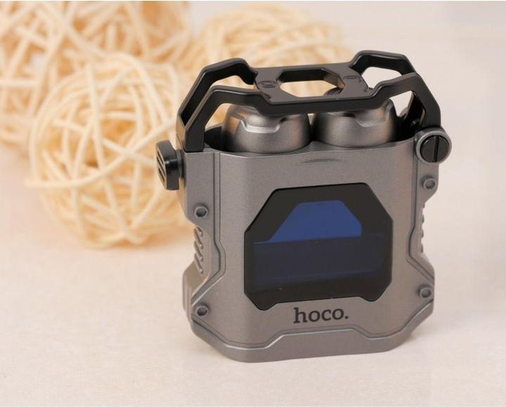 Actual product image Hoco - Wireless Earbuds (EW33) - for Gaming, TWS, Bluetooth 5.3 - Space Gray (Wireless)
